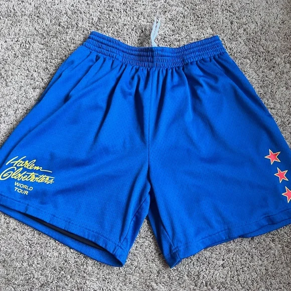 Harlem Globetrotters Blue Shorts - Picture 1 of 5